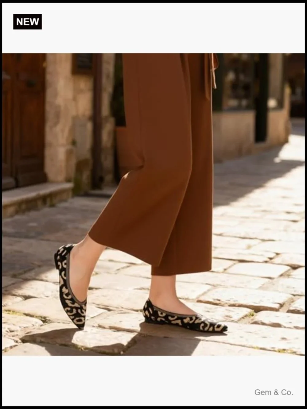 Women's Ballet Flats, Pointed Toe Knit Slip On Shoes for Walking